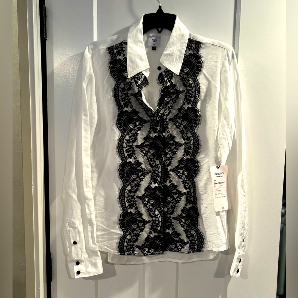 Cabi Dolce Blouse Med NWT